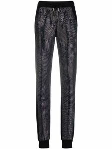 Philipp Plein pantalon de jogging à ornements en cristal - Noir