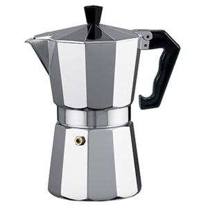 Alessandro Percolator Italiaans koffiezetapparaat - Aluminium - zilver - 12 kopjes - Koffiezetter