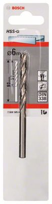 Bosch Accessoires Metaalboren HSS-G, Standard 6 x 57 x 93 mm 1st - 2608585926