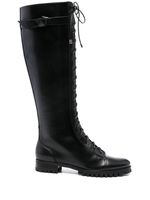 Alexandre Birman bottes Evelyn en cuir - Noir - thumbnail