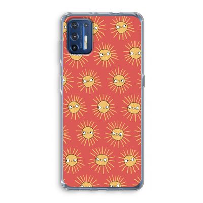 Zon: Motorola Moto G9 Plus Transparant Hoesje