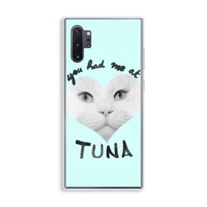 You had me at tuna: Samsung Galaxy Note 10 Plus Transparant Hoesje