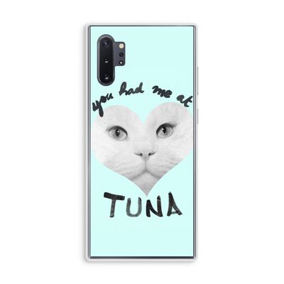 You had me at tuna: Samsung Galaxy Note 10 Plus Transparant Hoesje