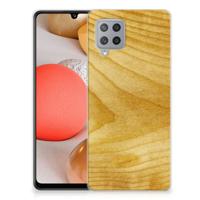 Samsung Galaxy A42 | Bumper Hoesje | Licht Hout Samsung Galaxy A42 | Bumper Hoesje | Licht Hout