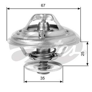 Thermostaat, koelvloeistof TH14380G1