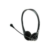 Equip 24530407101 Stereo Headset with Mute, Wired, Office/Call center, 20 - 20000 Hz, Black