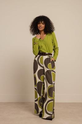 Grace circle trousers - multi color - 13481