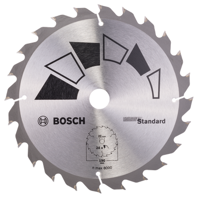 Bosch Accessoires Cirkelzaagblad Basic 190X22X20/16,T24 - 2609256818