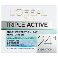 L'Oreal Triple Active Cream Normal Day - 50 ml