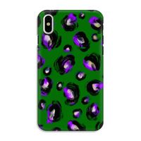 Green Cheetah: iPhone XS Tough Case