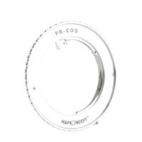 K&F Concept lensadapter van Praktica B naar Canon EOS (EF/EF-S) mount