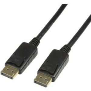 LogiLink CV0074 DisplayPort kabel 5 m Zwart