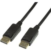 LogiLink CV0074 DisplayPort kabel 5 m Zwart