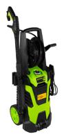 Zipper ZI-HDR165 hogedrukreiniger Compact Electrisch 5,8 L/u 2200 W Zwart, Lichtgroen