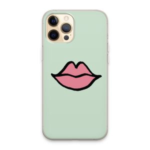 Kusje: iPhone 13 Pro Max Transparant Hoesje