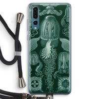 Haeckel Cubomedusae: Huawei P20 Pro Transparant Hoesje met koord
