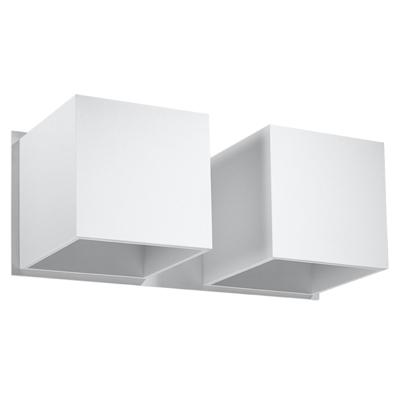 Wandlamp QUAD 2 wit