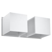 Wandlamp QUAD 2 wit
