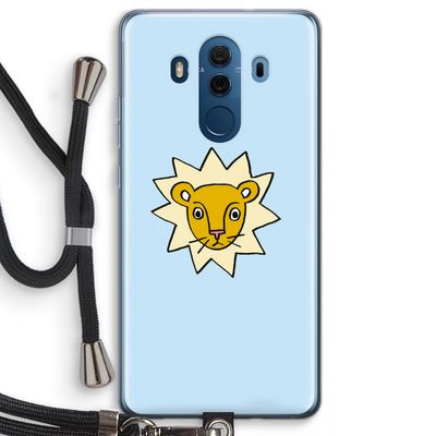 Kleine leeuw: Huawei Mate 10 Pro Transparant Hoesje met koord