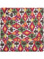 Cabana nappe Diamond Ikat en lin (320 cm x 170 cm) - Rouge