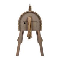 Small Foot - houten paard grijs
