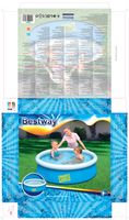 Bestway Zwembad My First Frame Pool 152x38 cm - thumbnail