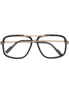 Cazal lunettes de vue à monture pilote - Noir