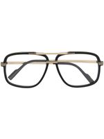 Cazal lunettes de vue à monture pilote - Noir