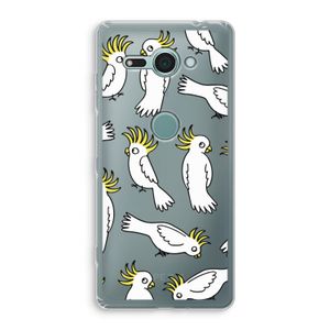 Papegaai: Sony Xperia XZ2 Compact Transparant Hoesje