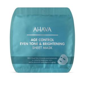 Ahava Age control even tone & brightening sheet mask (17 gr)