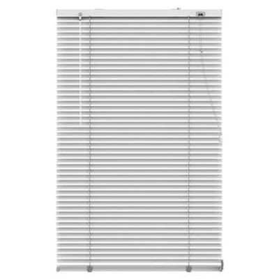 Fenstr jaloezie aluminium 25 mm wit - 120x250 cm - Leen Bakker