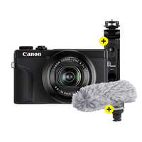 Canon PowerShot G7X Mark III Social Media Kit Zwart