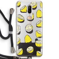 When Life Gives You Lemons...: OnePlus 6 Transparant Hoesje met koord