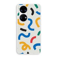 Illustratieve pop 2: Huawei P50 Transparant Hoesje