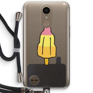 Raketijsje: LG K10 (2017) Transparant Hoesje met koord