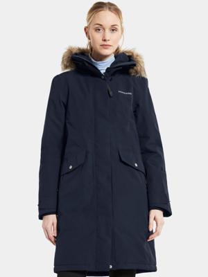 Didriksons Erika Parka Jas Dames Dark Night Blue 40