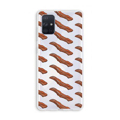 Bacon to my eggs #2: Galaxy A71 Transparant Hoesje