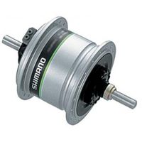 Shimano Naafdynamo vaste as 36 g zilver 6v/2,4 w dh-2r30-e rollerbrake