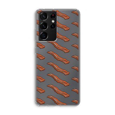 Bacon to my eggs #2: Samsung Galaxy S21 Ultra Transparant Hoesje