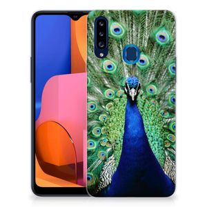 Samsung Galaxy A20s TPU Hoesje Pauw