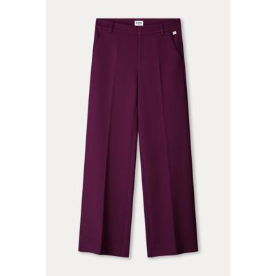 Pom Amsterdam - Paars | Dames | Broek | Paars | 44 | regular | Kamst mode