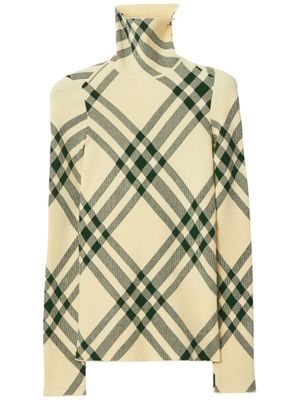 Burberry pull à carreaux - Tons neutres