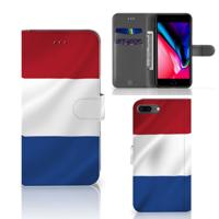 Apple iPhone 7 Plus | 8 Plus | Bookstyle Case | Nederlandse Vlag