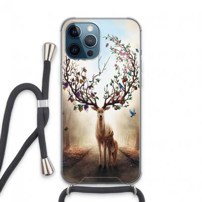 Seasons Change: iPhone 13 Pro Max Transparant Hoesje met koord