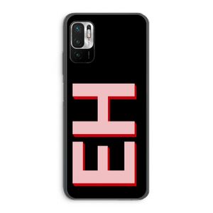 Monogram: Xiaomi Redmi Note 10 5G Transparant Hoesje