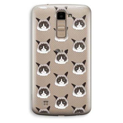It's a Purrr Case: LG K10 (2016) Transparant Hoesje