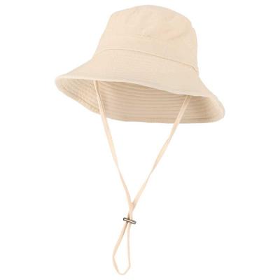 Sarlini Vissershoedje / Bucket Hat met Koord Woolwhite