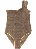 Oseree Kids maillot de bain à effet métallisé - Or