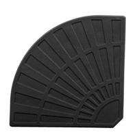 Parasoltegel Voor Zweefparasol - 47x47x6 Cm - 20kg - Zwart