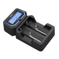 XTAR X2 Lader voor Li-ion 18650 cilindrische batterijen